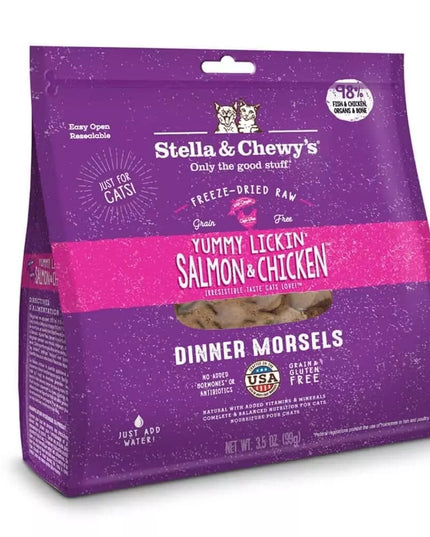 Stella and Chewy's Yummy Lickin' Salmon &amp; Chicken 冻干生晚餐小块