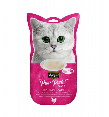 KitCat Purr Puree Plus+ Liquid Cat Treat - 4*15g (8 Flavours)