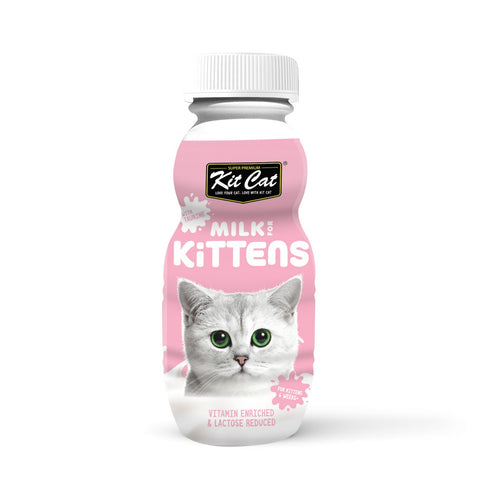 小猫用Kitcat牛奶