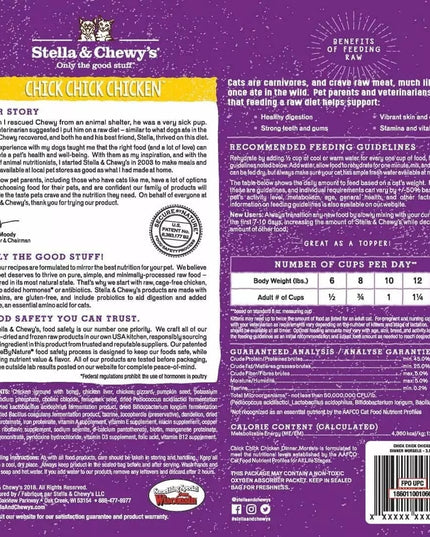 Stella and Chewy’s Chick, Chick Chicken Freeze-dried Raw Dinner Morsels