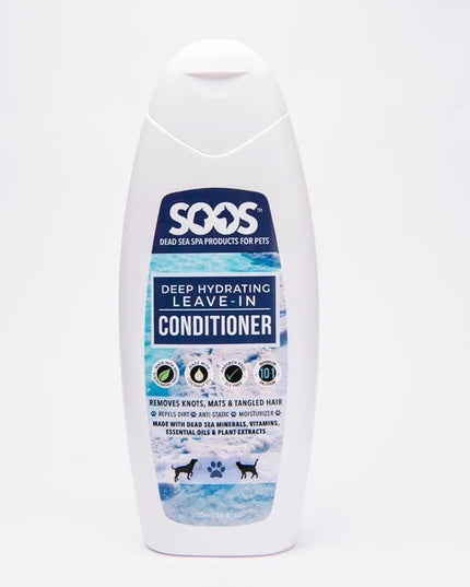 SOOS Natural Dead Sea Deep Hydrating Leave-In Pet Conditioner