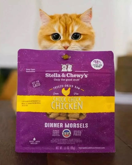 Stella and Chewy’s Chick, Chick Chicken Freeze-dried Raw Dinner Morsels