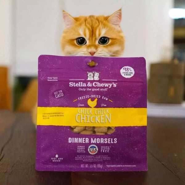 Stella and Chewy’s Chick, Chick Chicken Freeze-dried Raw Dinner Morsels