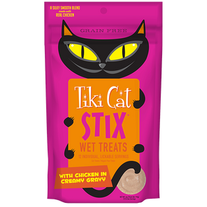 Tiki Cat® Stix™ 鸡肉软糖（每袋 6 粒）